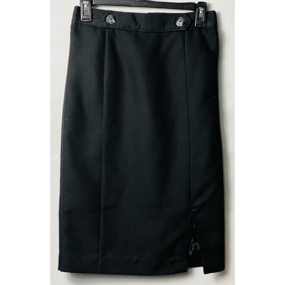 Worthington Petite Skirt Size 4P Black - Picture 1 of 5